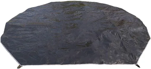 DANCHEL OUTDOOR B5PRO/B2/B2A Campana Huella de la tienda de campaña, 3/4/5/19.7 ft impermeable lona redonda hoja de tierra para lona yurta tienda