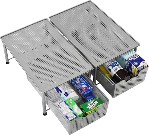 Miniatura 7 de Cajón deslizante apilable Plata