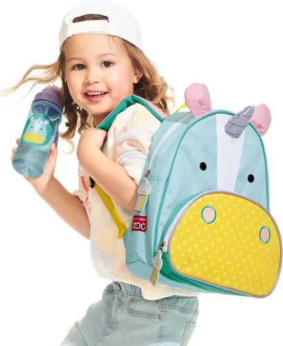 Miniatura 3 de Skip Hop - Mochila para preescolar, colección Zoo, para niños pequeños de 3 a 4 años, diseño de unicornio