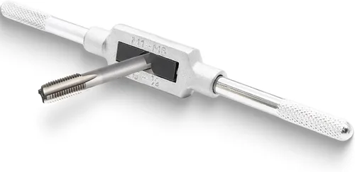 Miniatura 5 de Piutouyar M1-6 Llave de grifo ajustable con mango 1/16"-1/4" Llave de escariador de mango de grifo profesional