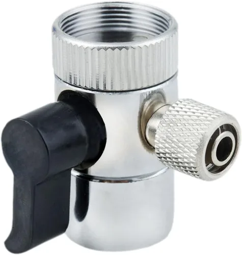Válvula desviadora para el adaptador del grifo de los filtros de agua de la encimera 1/4 pulgadas