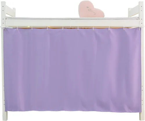 Miniatura 16 de Cortinas Opacas de Servicio Pesado para Litera Inferior, Toldo de Privacidad Tamaño Twin para Casa/Dormitorio Universitario, 1 Panel, Beige