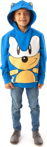Miniatura 2 de Sonic The Hedgehog 3D Ears Boy's Hoodie - Blue
