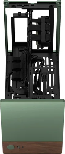Miniatura 19 de Fractal Design Terra Graphite - Panel frontal de madera de nogal - Factor de forma pequeño - Carcasa para juegos Mini ITX - Cable elevador PCIe 4.0