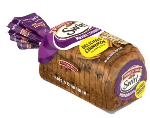 Miniatura 2 de Pepperidge Farm Swirl - Pan de canela con pasas marrones, 16 onzas (paquete de 2)