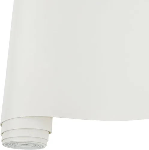 Rollo de hojas de cuero sintético liso de color sólido 12"X53" (30cmX135cm), muy adecuadas para hacer manualidades, aretes de cuero, lazos, costura