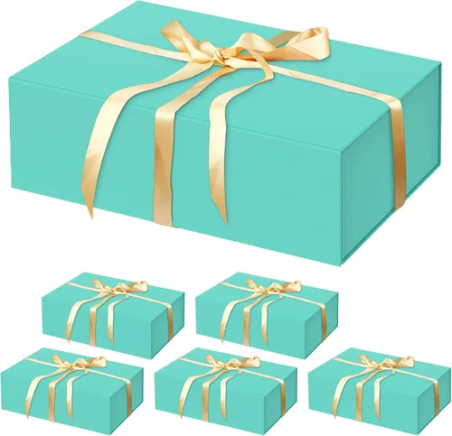 Miniatura 34 de HavrePac Paquete de 4 Cajas de Regalo Grandes 35x23x11 cm Cajas de Regalo de Lujo con Tapas, Caja de Regalo con Cierre Magnético para Empaquetado