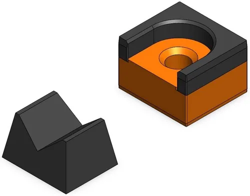 Miniatura 28 de MagAttach Juego de organizador de trinquete (juego de 3 piezas (2 paquetes), Verde/Negro)