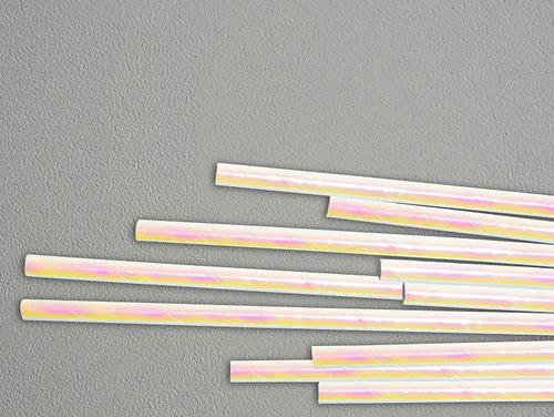 Miniatura 10 de Pomp Pajitas de papel decorativas 100% biodegradables con temática navideña, de larga duración, calidad prémium y ecológica, tamaño estándar