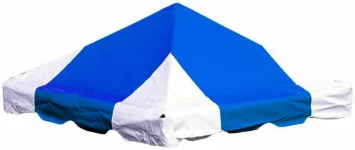 Miniatura 10 de Tienda de campaña de repuesto de 20 x 20 pulgadas para tiendas de campaña Weekender West Coast, vinilo de PVC blanco de 14 onzas, cubierta de toldo