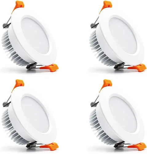 Miniatura 10 de Iluminación empotrable LED regulable de 2.5 pulgadas, lámpara descendente de 5 W, blanco cálido de 3000 K, CRI 80 con controlador LED, como lámpara
