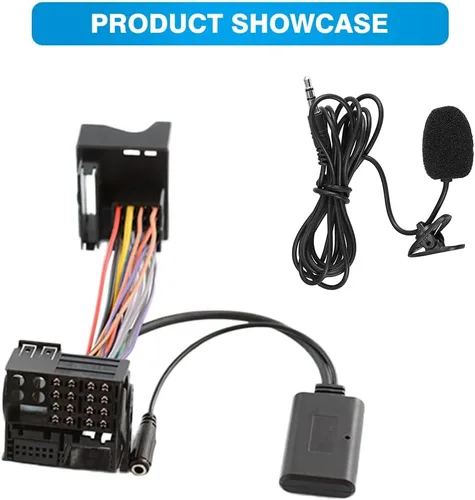Miniatura 5 de Adaptador AUX de audio compatible con Bluetooth con micrófono, compatible con BMW Z4 (E85/E86), X3(E83), compatible con Mini Cooper (R50/JCW)