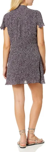 Miniatura 2 de Parker Mini vestido de mujer con mangas con vuelo, lazo frontal y cintura