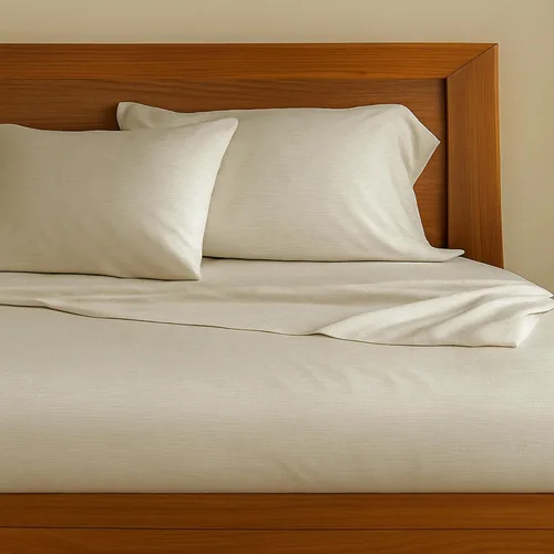 Miniatura 10 de BedVoyage Cozy Sheets Queen - Juego de sábanas de 50% viscosa de bambú y 50% mezcla de algodón, ropa de cama suave y transpirable, bolsillo profundo