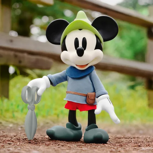 Miniatura 5 de Super7 Brave Little Tailor Mickey Mouse Disney Figura de Reacción Super Size de 16 pulgadas