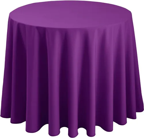 Miniatura 32 de Hiasan Mantel redondo de 30 pulgadas – Mantel de tela de poliéster impermeable resistente a las manchas a prueba de derrames, para comedor, cocina