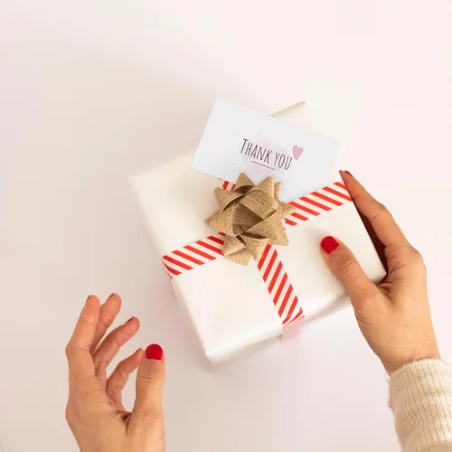 Miniatura 3 de Pequeñas tarjetas de agradecimiento, tamaño de tarjeta de visita (2 x 3.5 pulgadas), mini tarjetas de agradecimiento, regalo para amigos, familia
