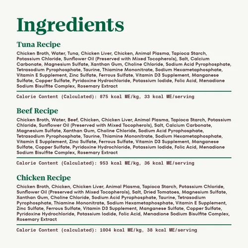 Miniatura 7 de Nutro Perfect Portions - Paquete múltiple de cortes de comida húmeda para gatos en salsa, recetas de carne de res húmeda, atún y pollo, bandejas