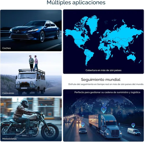 Miniatura 3 de SALIND 11 Rastreador GPS 4G - Rastreador en tiempo real para vehículos, automóviles, flotas, dispositivo LTE con magnético, tarjeta SIM de EE.UU.