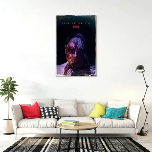 Miniatura 3 de Slipknot - Póster musical (We are Not Your Kind, portada del álbum, cara/máscara) (tamaño 24 x 36 pulgadas)