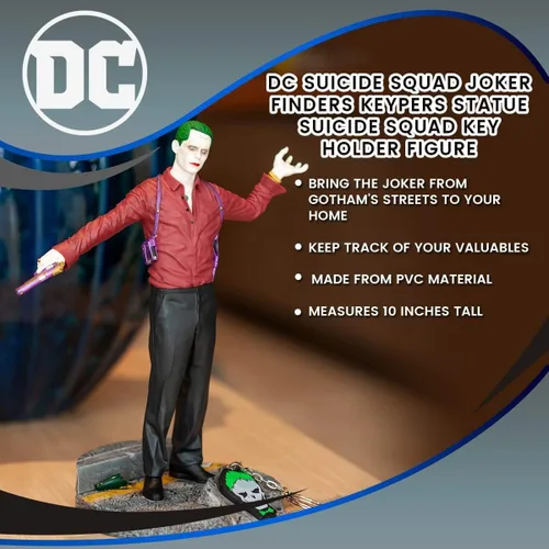 Miniatura 7 de Llavero DC Comics de Keyper, Guasón, 19mm