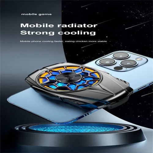 Miniatura 2 de JYYBN Mini radiador universal para teléfono móvil, ventilador de refrigeración portátil para teléfono celular, sistema de refrigeración
