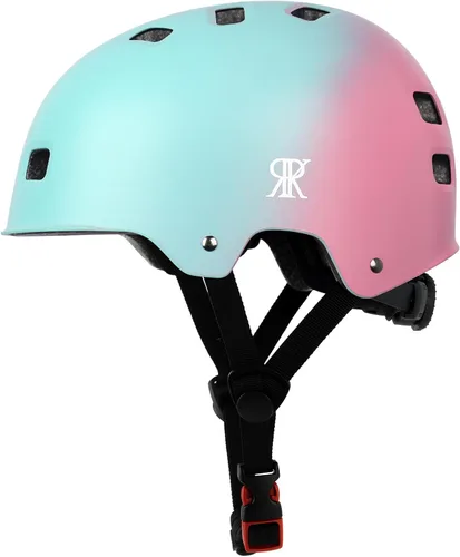 Miniatura 16 de Casco de bicicleta para jóvenes y niños, casco de bicicleta y patineta para edades 5-8-10-12-14 años niños y niñas adolescentes, ajustable y Azul