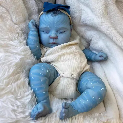 Miniatura 9 de iCradle Reborn - Muñeca de silicona realista de 19 pulgadas, regalo de cumpleaños para niños de 3 años en adelante