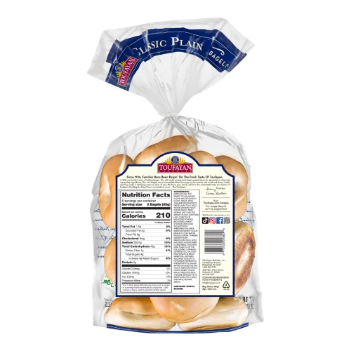Miniatura 2 de Toufayan - Mini bagels precortados en rodajas – Textura suave, perfecto para desayuno, aperitivos y loncheras – 2 paquetes (12 bagels en total)