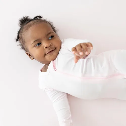Miniatura 75 de KYTE BABY Pies unisex con cierre de cremallera, rayón hecho de bambú, 0-24 meses