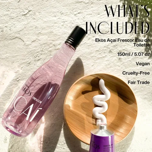 Miniatura 3 de natura - Ekos Açaí Body Mist Frescor - Fragancia refrescante con notas de açaí, piña, peonía, almizcle y ámbar - Perfume brasileño tropical