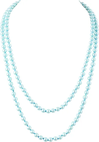 Miniatura 49 de BABEYOND - Collar de perlas sintéticas estilo art deco de la década de 1920, collar de perlas largas para fiesta de disfraces de estilo Gatsby