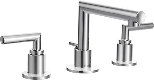 Moen TS43002 Arris - Kit de ajuste de grifo de baño moderno de 8.0 in (8.0 in), requiere válvula, cromado
