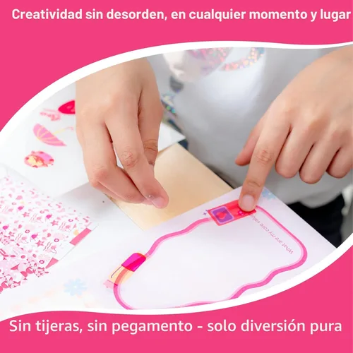 Miniatura 7 de jackinthebox DIY Journal for Girls Ages 8-12, 242 pcs, Journaling kit, Tween Scrapbook, Includes 10 Mental Health Exercises, Girls Diary 8 9 10 11