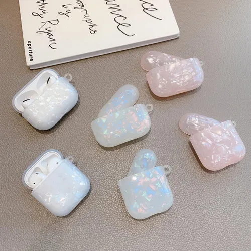 Miniatura 9 de Bonita funda para Airpods Pro/Pro 2 Gen para niñas y mujeres con bolígrafo limpiador, patrón de carcasa Airpods iPod Pro de 2ª/1ª generación, funda