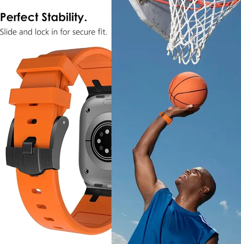 Miniatura 9 de WINGLE AP - Correas de lujo para Apple Watch Band Ultra 3/2/1 Band Ultra 1.929 in Series 11 10 1.811 in 1.772 in 1.732 in 1.654 in SE 3/2/1 Series 9