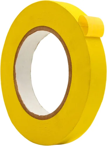 Miniatura 9 de WOD MTC5 Cinta de Enmascarar de Color, Negro, 1 pulgada x 60 yardas. Cinta Colorida para Maestros y Pintores para Arte y Manualidades Divertidas