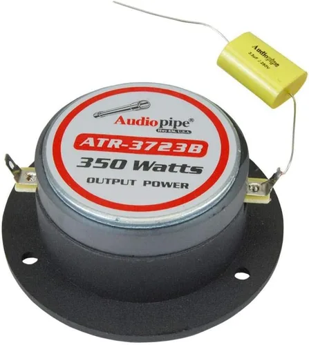 Miniatura 3 de Audiopipe Super Tweeters Titanium Bullet Super Tweeters, 350W, 4 Ohm, Bocina de Aluminio de 3.75
