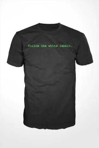 Miniatura 2 de Sigue al conejo blanco - Camiseta Matrix