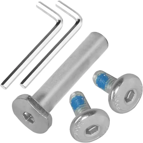 Piezas de Scooter para Niños Hex Lock para Delantero y Trasero Masculino y Femenino M8 Tornillos para Ejes de Reparación de Herramientas para