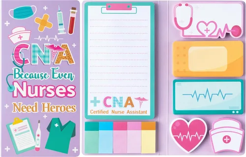 Miniatura 34 de B1ykin Lindo Conjunto de Notas Adhesivas - Bloc de Notas Autoadhesivas con Forma de Videojuego de Subir de Nivel, 550 Hojas de Páginas de Memo