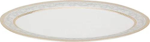 Miniatura 3 de Lorren Home Trends Juego de vajilla de porcelana de 57 piezas, Giada, servicio para 8