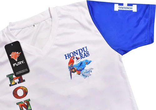 Miniatura 10 de Fury Camiseta de Fútbol Honduras - Honduras Camiseta de Fútbol Honduras Jersey HombresMujeresMujeresUnisex