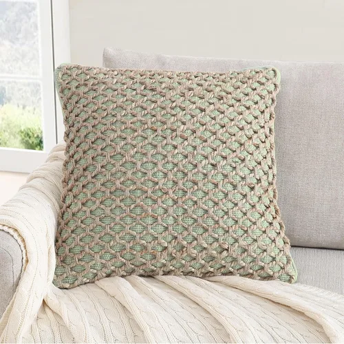 Miniatura 38 de Boho Living Jada Cojín Decorativo, Incluye Acento, Diseño Tejido Premium, Decoración de Sala de Estar, (1) Funda de Cojín de 20" x 20" con Relleno