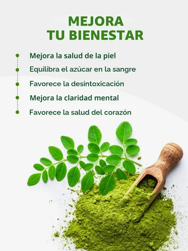 Miniatura 7 de PURA VIDA MORINGA Polvo orgánico de origen único - Polvo de hojas 100% premium, moringa oleifera orgánica USDA, polvo de hoja de moringa - Perfecto