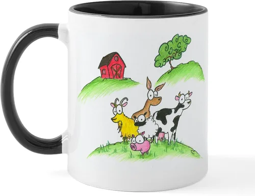 Miniatura 16 de CafePress Black Sheep Mug Taza de café de cerámica de 11 oz (11.0 fl oz)