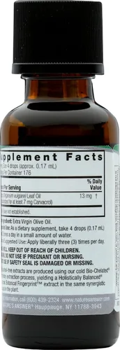 Miniatura 2 de NATURES ANSWER Aceite de orégano, 1 FZ