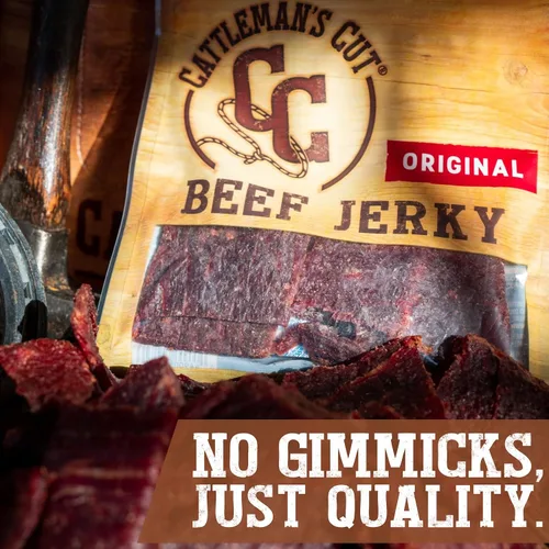 Miniatura 6 de Cattleman's Cut Carne Seca de Res Original, 10 Onzas