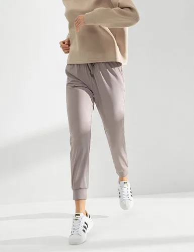 Miniatura 3 de AJISAI - Pantalones deportivos para mujer con cordón y bolsillos, para correr y relajarse