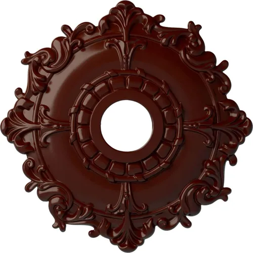 Miniatura 26 de Ekena Millwork CM18RL medallón de techo Riley de 18 in (diam. ext.) x 3 1/2 in (diam. int.) x 1 1/2 in, CM18RL Primed
